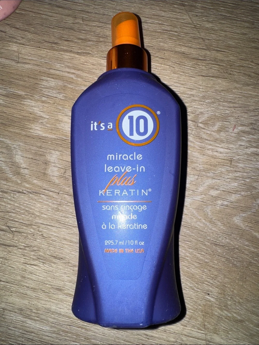 It's a 10 Miracle Leave-In Plus Keratin Spray – Purple